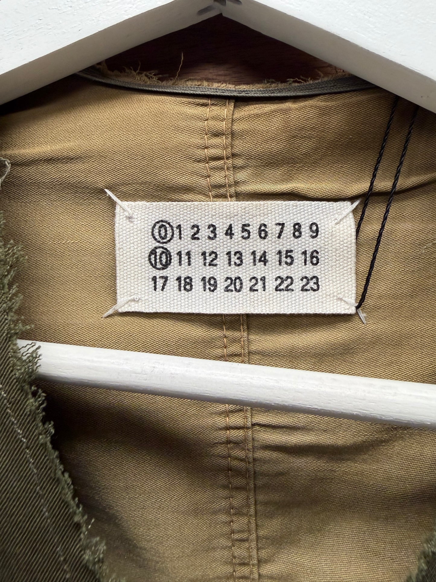 SS2000 Maison Martin Margiela Artisinal Line (0) (10) Reconstructed Military Vest