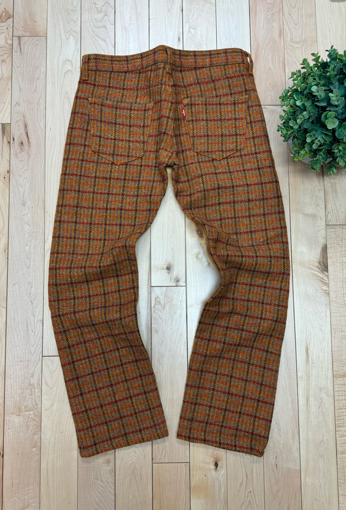 AW2002 Junya Watanabe x Levi’s Harrison Tweed Plaid Trousers