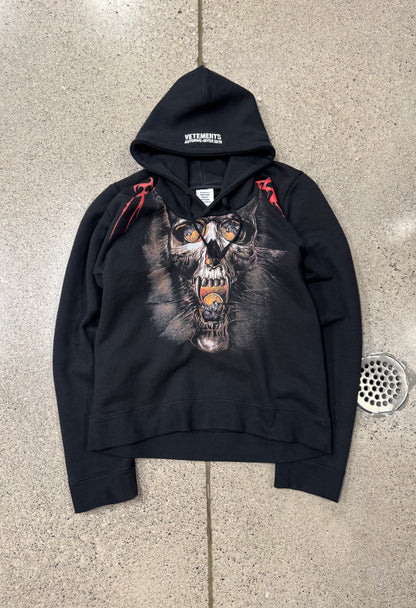 AW2018 Vetements ‘Misplaced’ Skull Hoodie
