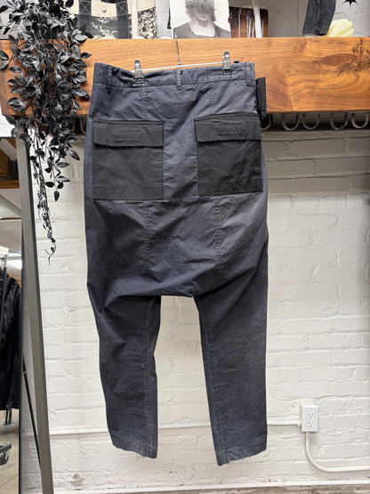 2013 Rick Owens ‘Memphis’ Black Patchwork Panelled Pants