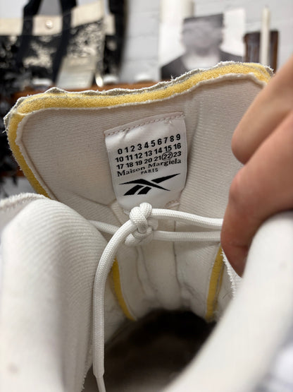 Maison Margiela x Reebok ‘Allen Iverson’ White Deconstructed Basketball Sneakers