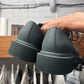 Balenciaga ‘Steriod’ Military Green Oversized Derbys
