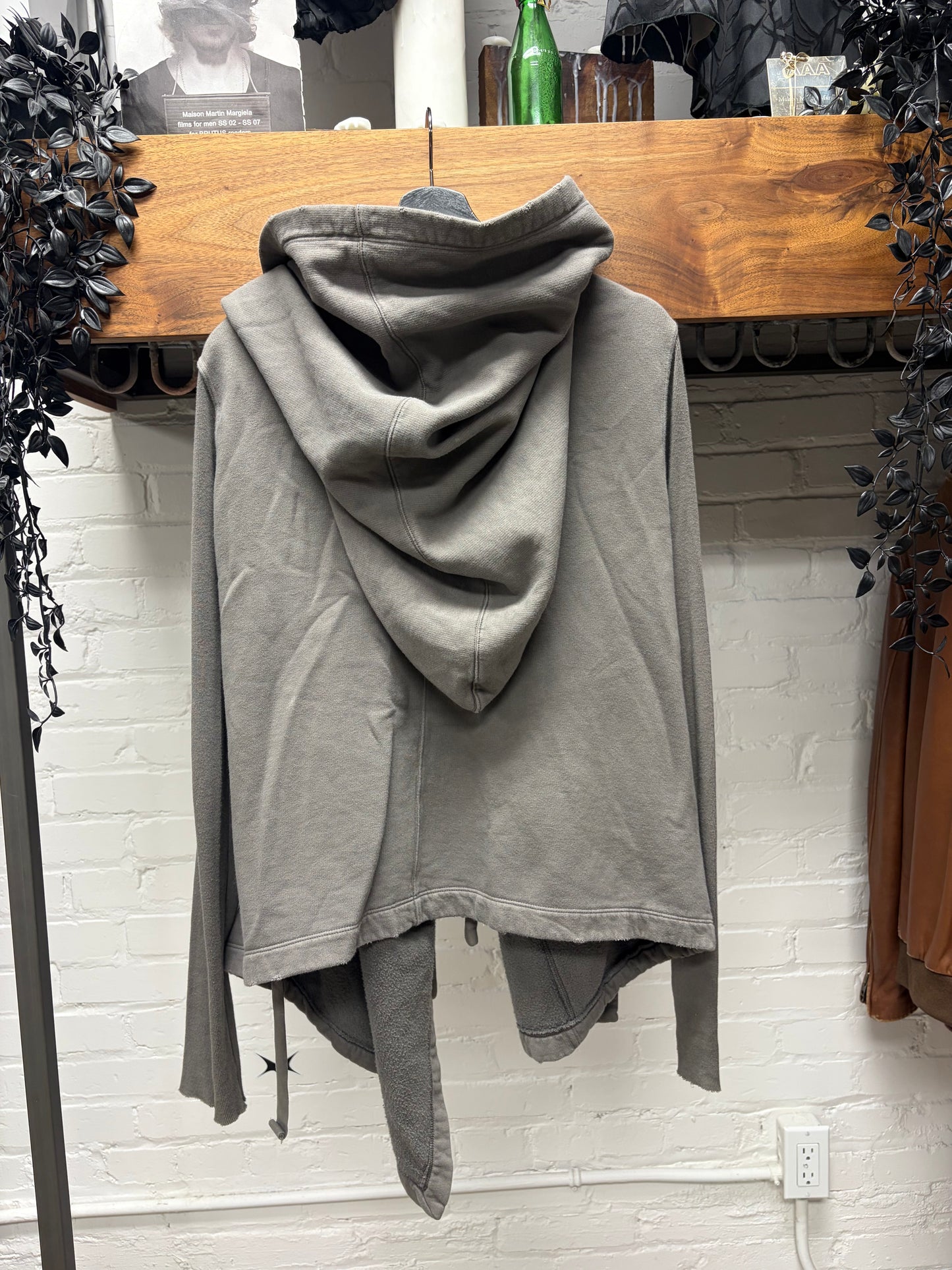 Rick Owens O&M era ‘Mountain’ Oyster Sun-Faded Hoodie