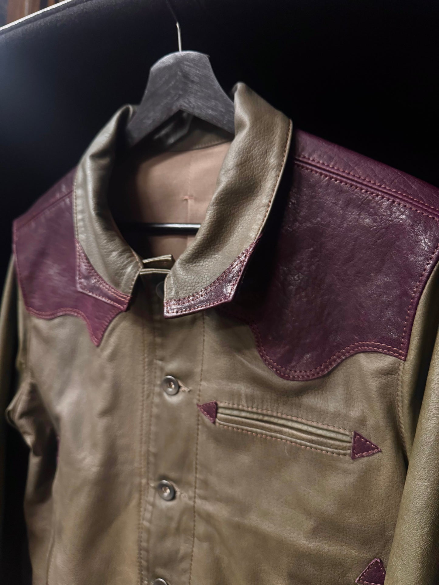 Alexander Maxamenko 1/1 Deerskin ‘Western’ Leather Jacket