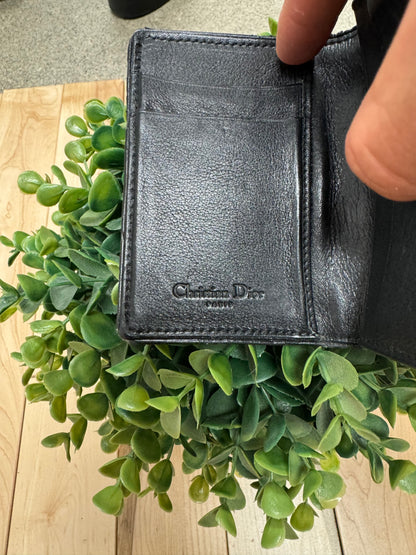 Dior Red Clip Logo Wallet