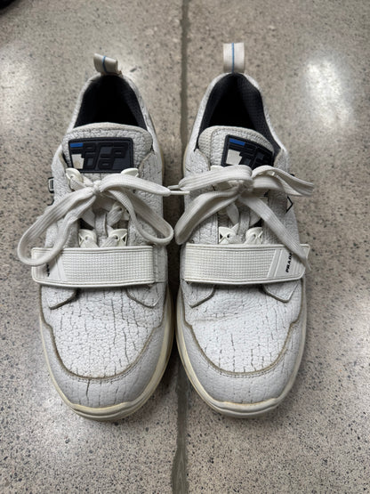 Prada ‘Mechano’ Leather Low Top Sneakers