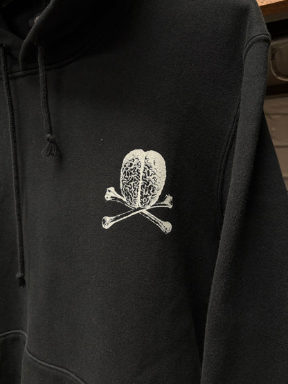 Undercover ‘Brain Skull’ Black Graphic Pullover Hoodie