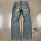 2000s Dolce & Gabbana Mainline Light Wash Blue Flared Denim