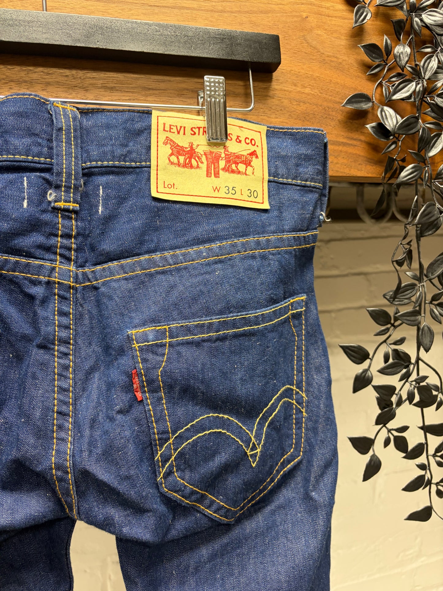 2021 Junya Watanabe x Levi’s Bootcut Blue Jeans