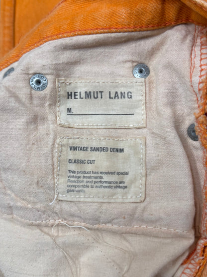 SS2000 Helmut Lang ‘Safety Orange’ Vintage Bootcut Denim