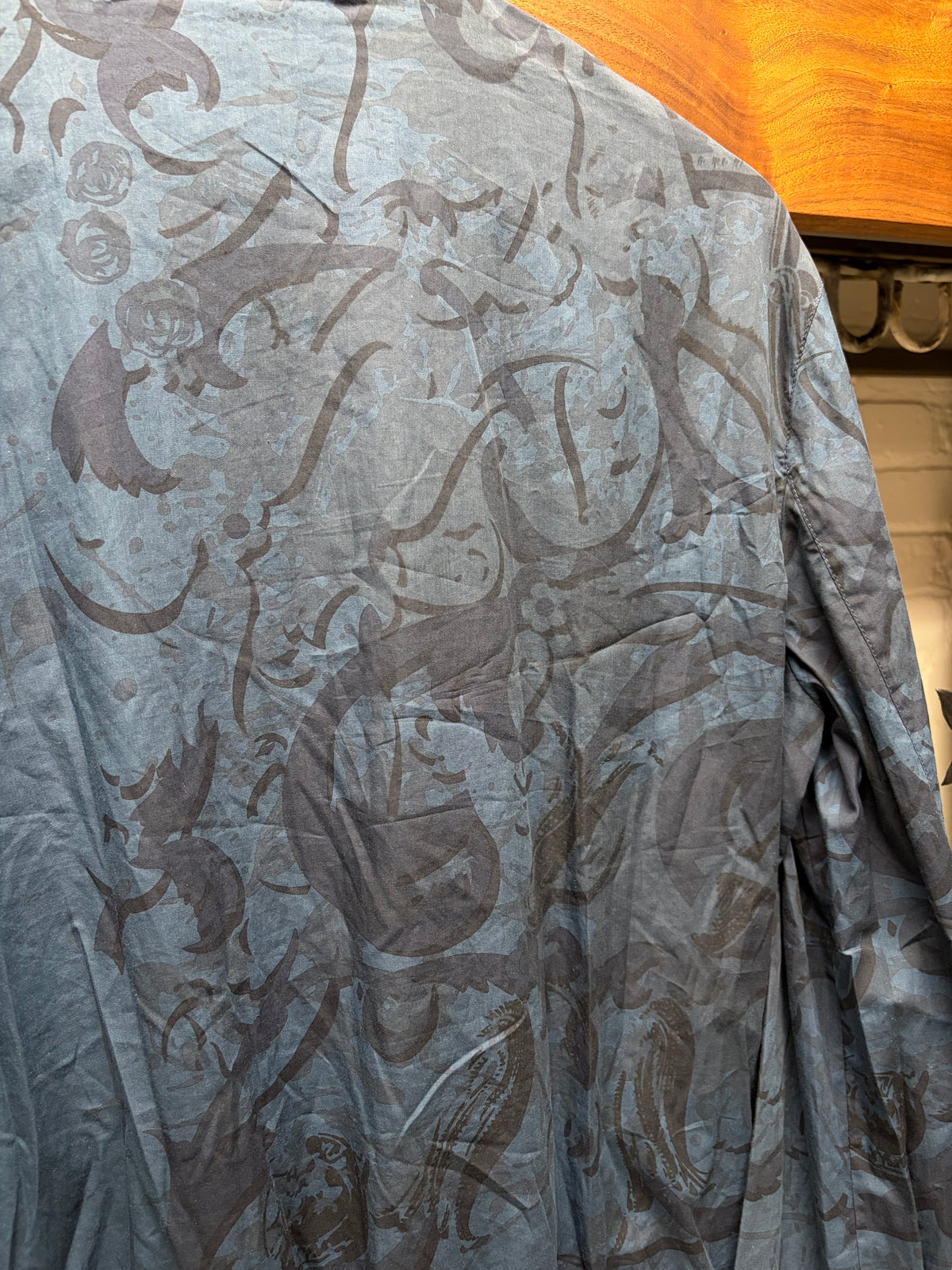 Hermes ‘Eperon D’or’ Blue Lightweight Cotton Bomber Jacket