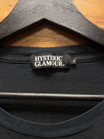 Hysteric Glamour ‘Strawberry Skull’ Faded Black Graphic T-Shirt