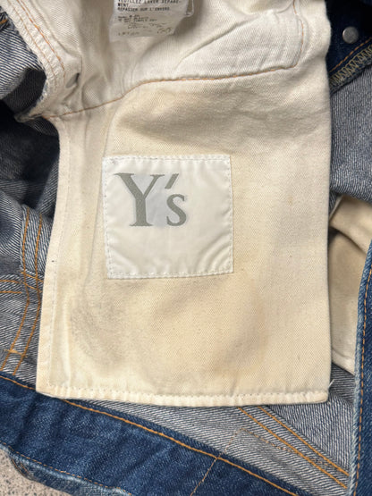 Yohji Yamamoto Y’s x Spotted Horse Japanese Selvedge Paint Splatter Denim