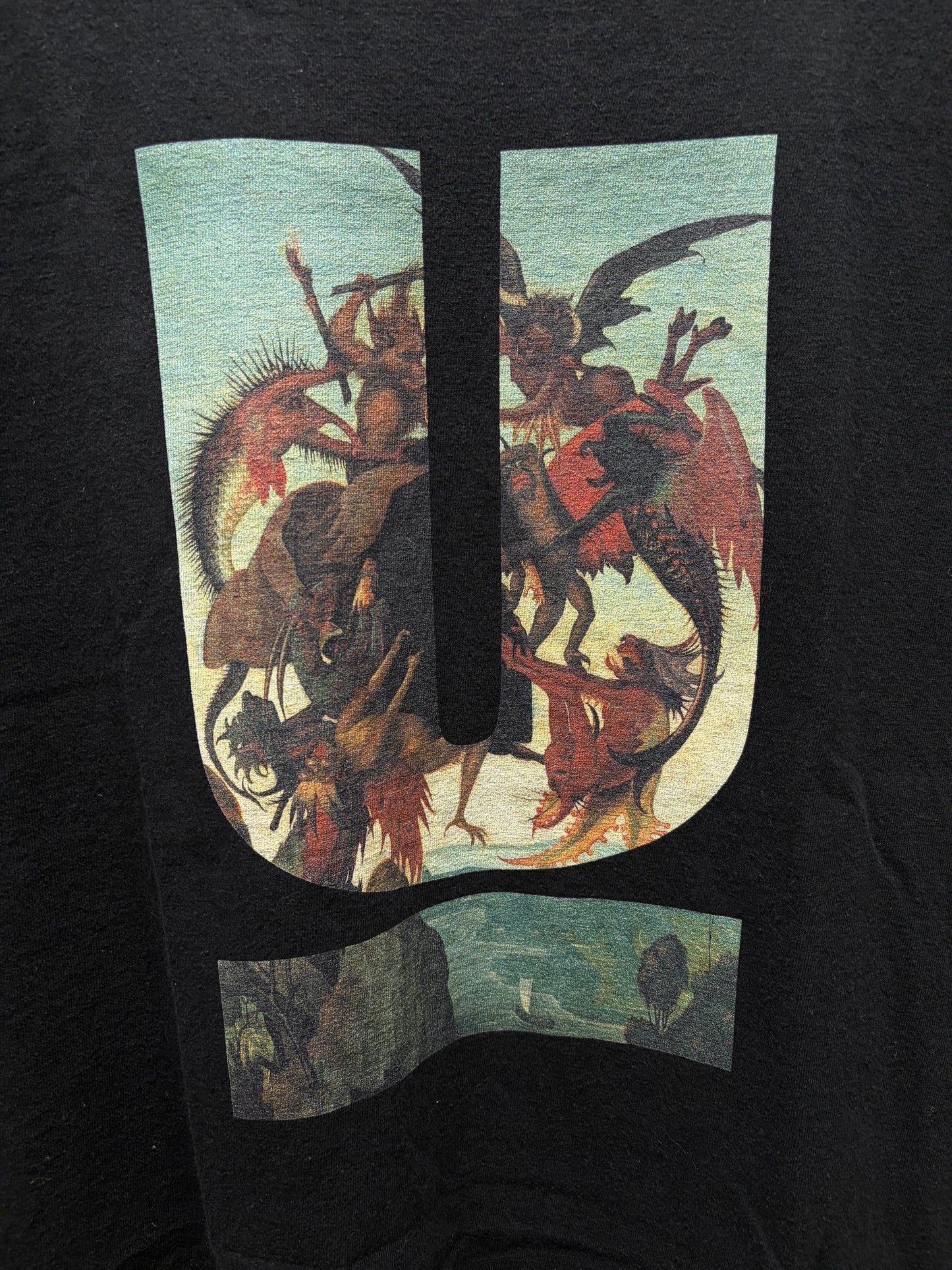 Undercover ‘Renaissance U-Logo’ Black Graphic T-Shirt