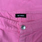AW2021 Raf Simons Pink RS Leather Patch ‘Workwear’ Denim