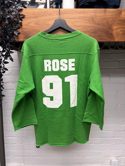 SS2006 Number (N)ine Welcome To the Shadows’ Green ‘Axl Rose’ Jersey Sweatshirt