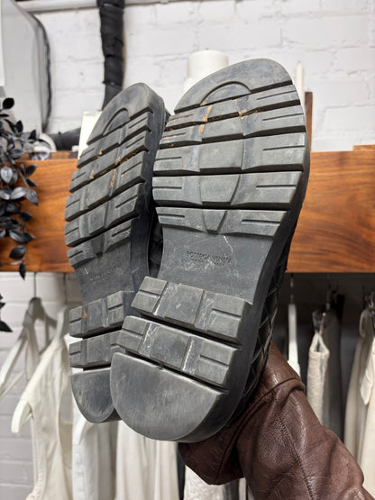 Bottega Veneta ‘Haddock’ Intrecciato Weave Loafers