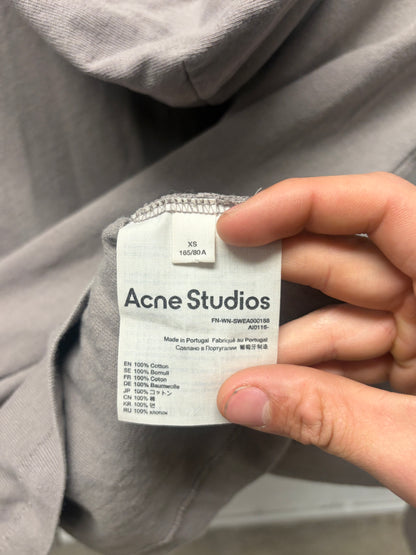 Acne Studios ‘Ecarla’ Mushroom Graphic Dust Brown Pullover Hoodie