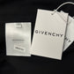 Givenchy ‘Cursive Logo’ Slim Straight Leg Black Cargo Trousers