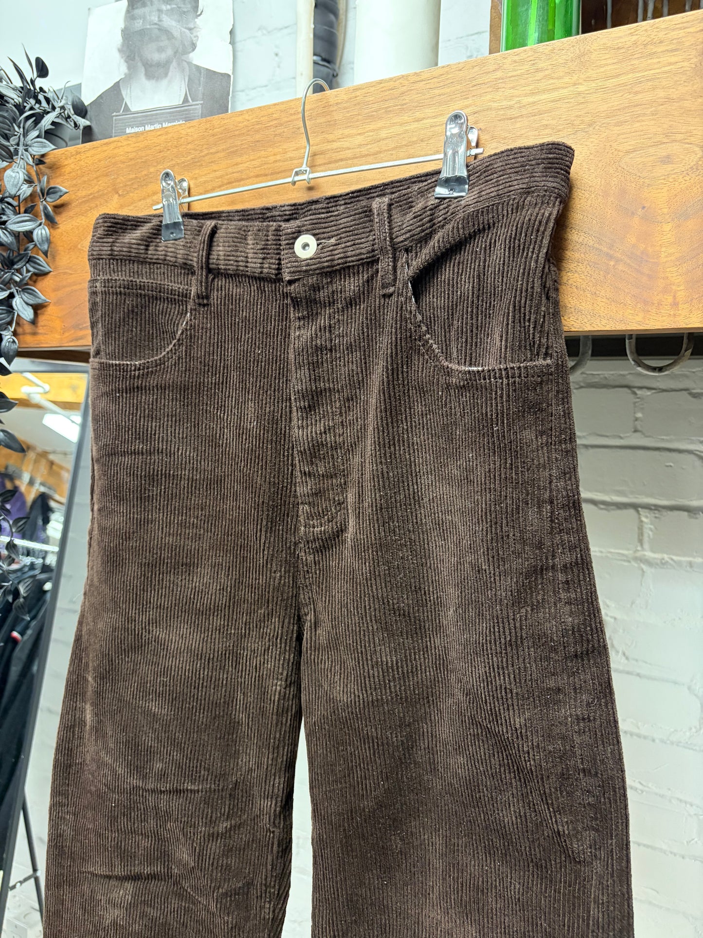Vuja De ‘Jude’ Dark Brown Corduroy Wide Leg Pants