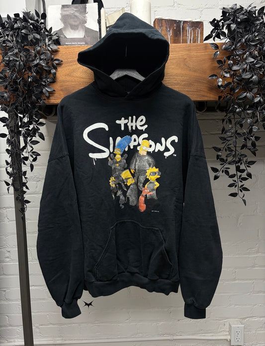 AW2021 Balenciaga x The Simpsons Black ‘Afterworld’ Hoodie