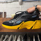 SS2021 Raf Simons ‘Cyclone’ Black/Yellow Low Top Sneakers