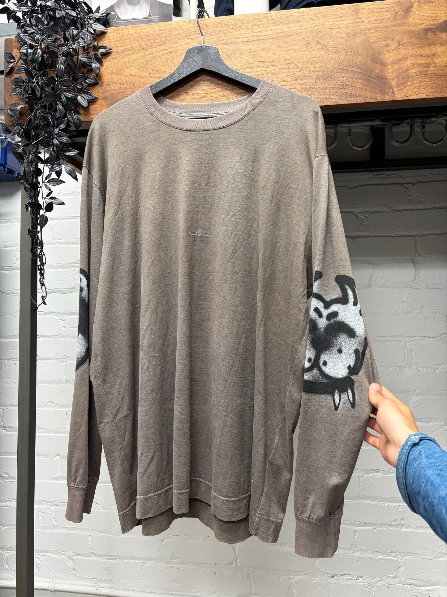 SS2022 Givenchy x Chito Airbrushed Long Sleeve Shirt