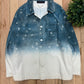 AW2020 Louis Vuitton ‘Snowfall’ Gradient Monogram Denim Overshirt