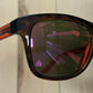 Gucci Red Tint Translucent Frame Sunglasses