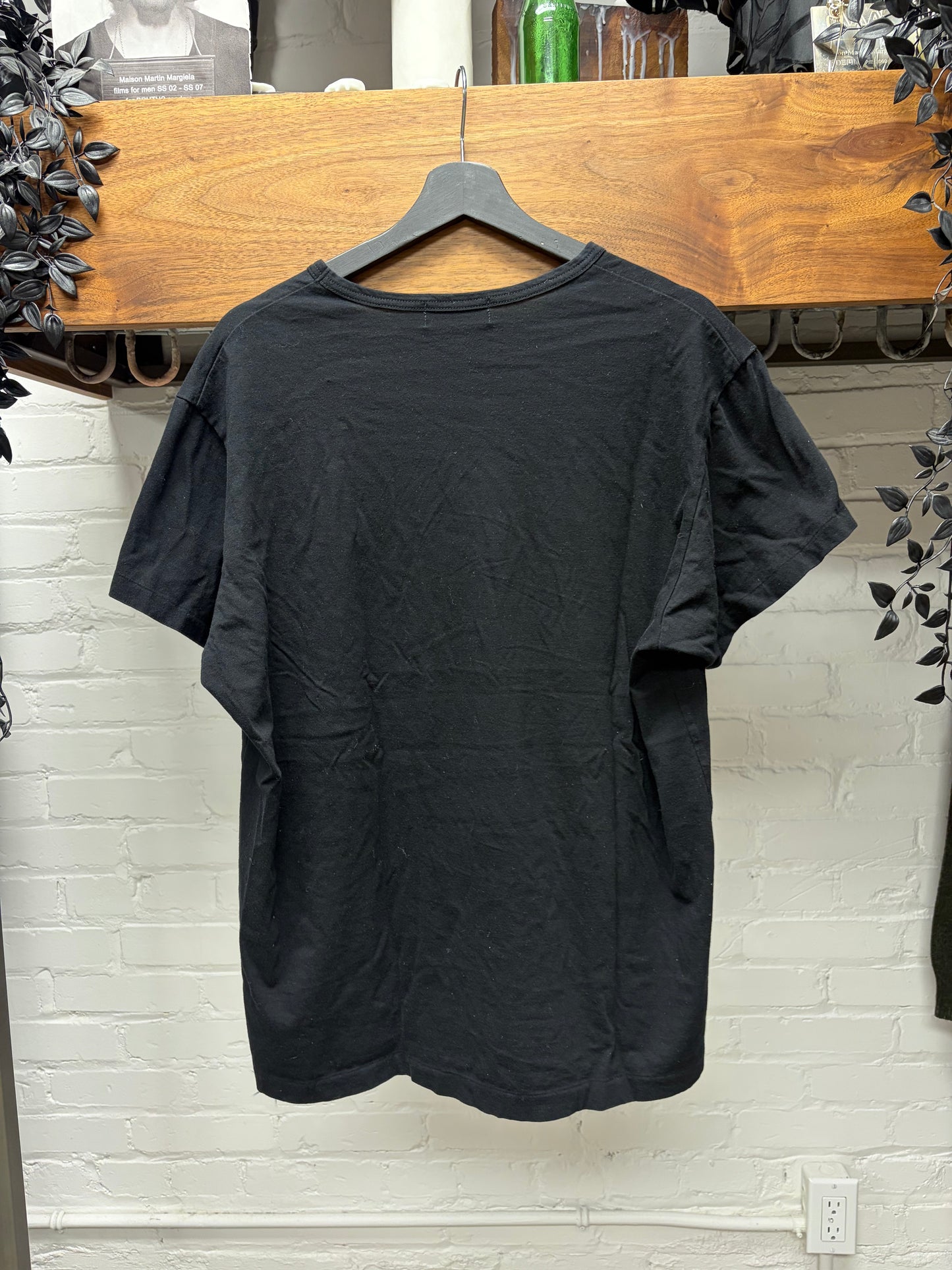 Yohji Yamamoto Pour Homme ‘Spider in the Web’ Black Graphic T-Shirt