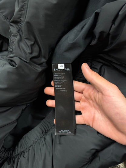AW2024 Balenciaga ‘DIY Metal Logo’ Oversized Down Fill Puffer Jacket