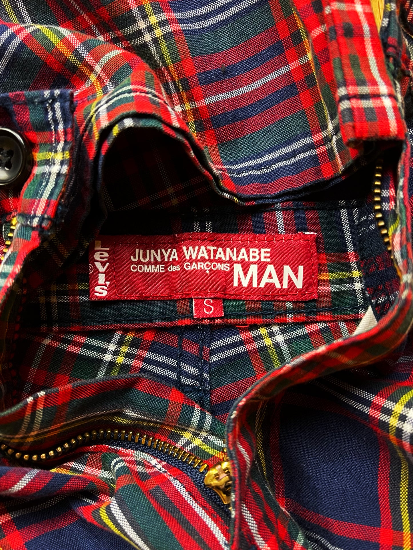 Spring Summer 2002 Junya Watanabe x Levi’s ‘Poem’ Plaid Trousers