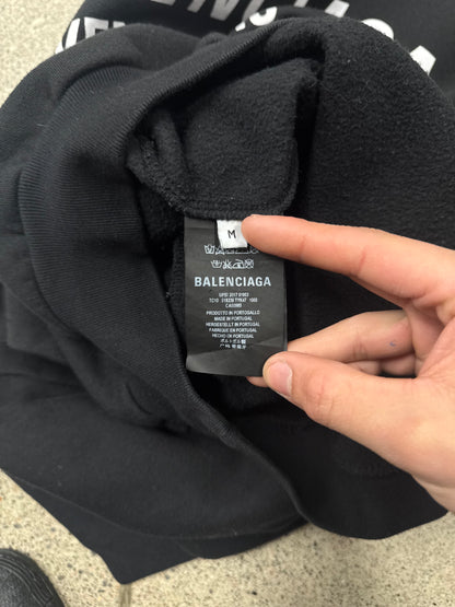 Balenciaga ‘New Logo’ Pullover Hoodie