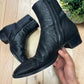 Saint Laurent ‘Wyatt’ Black Leather Boots