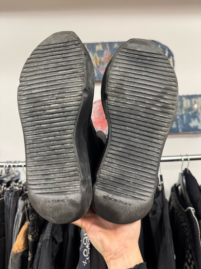 Rick Owens ‘Beatle’ Abstract Sole Leather Boots