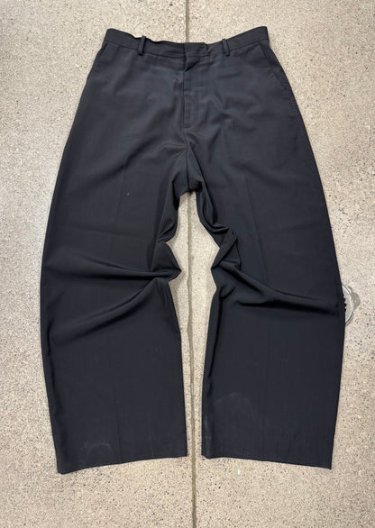 Acne Studios ‘Super Baggy’ Pleated Black Trousers