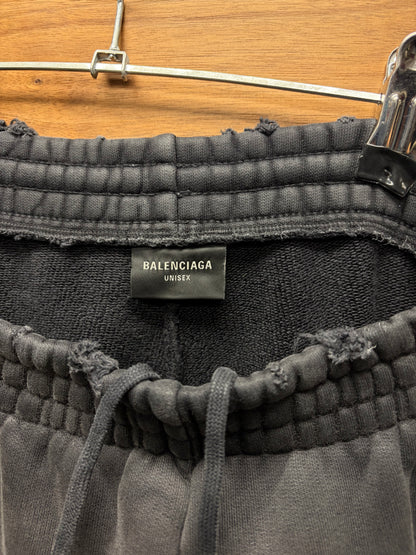 AW2024 Balenciaga ‘See Now Buy Now’ Distressed Heavyweight Cotton Sweatpants