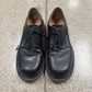 Bottega Veneta Crepe Sole Black Leather Derbies