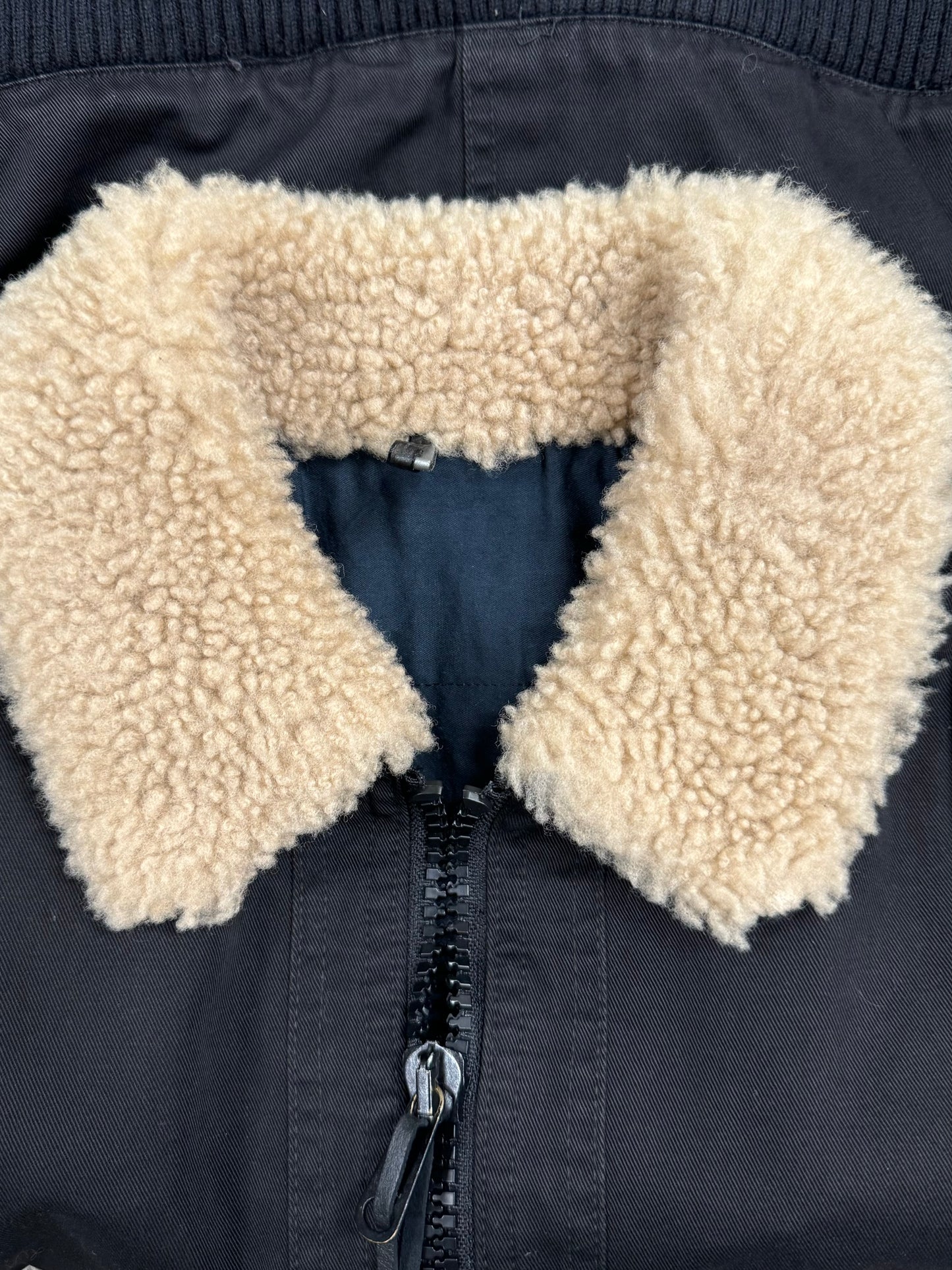 AW2005 Dior Homme Shearling Collar Bomber Jacket