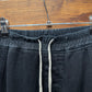SS2019 Rick Owens ‘Babel’ Black Drawstring Sweatpant Cargo Joggers