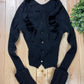 Vintage Yohji Yamamoto Knit Cuffs Button Down Cardigan