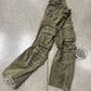 2000s Dolce & Gabbana Bootcut Military Green Cargo Pants