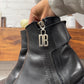 Dirk Bikkembergs ‘Metal Heel’ Calfskin Leather Ankle Boots
