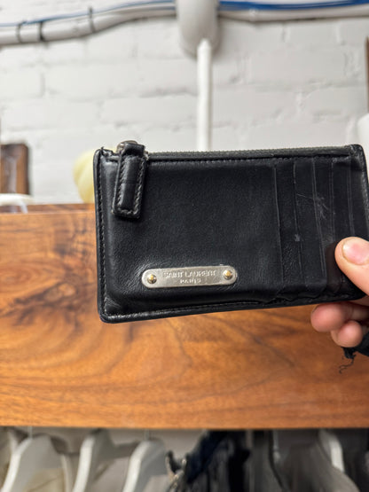 Saint Laurent Lambskin Leather Cardholder/Quick Wallet