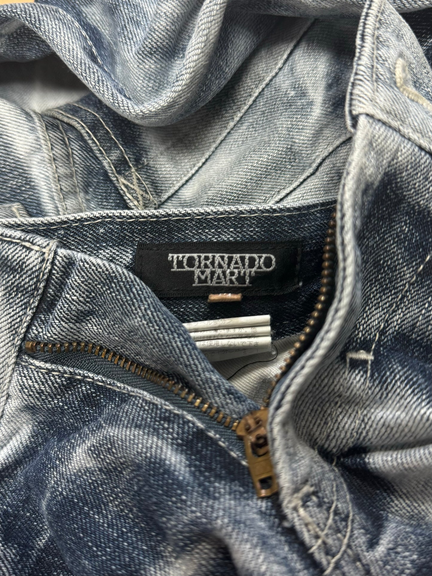 Tornado Mart ‘Smoke Wash’ Grey Flared Denim