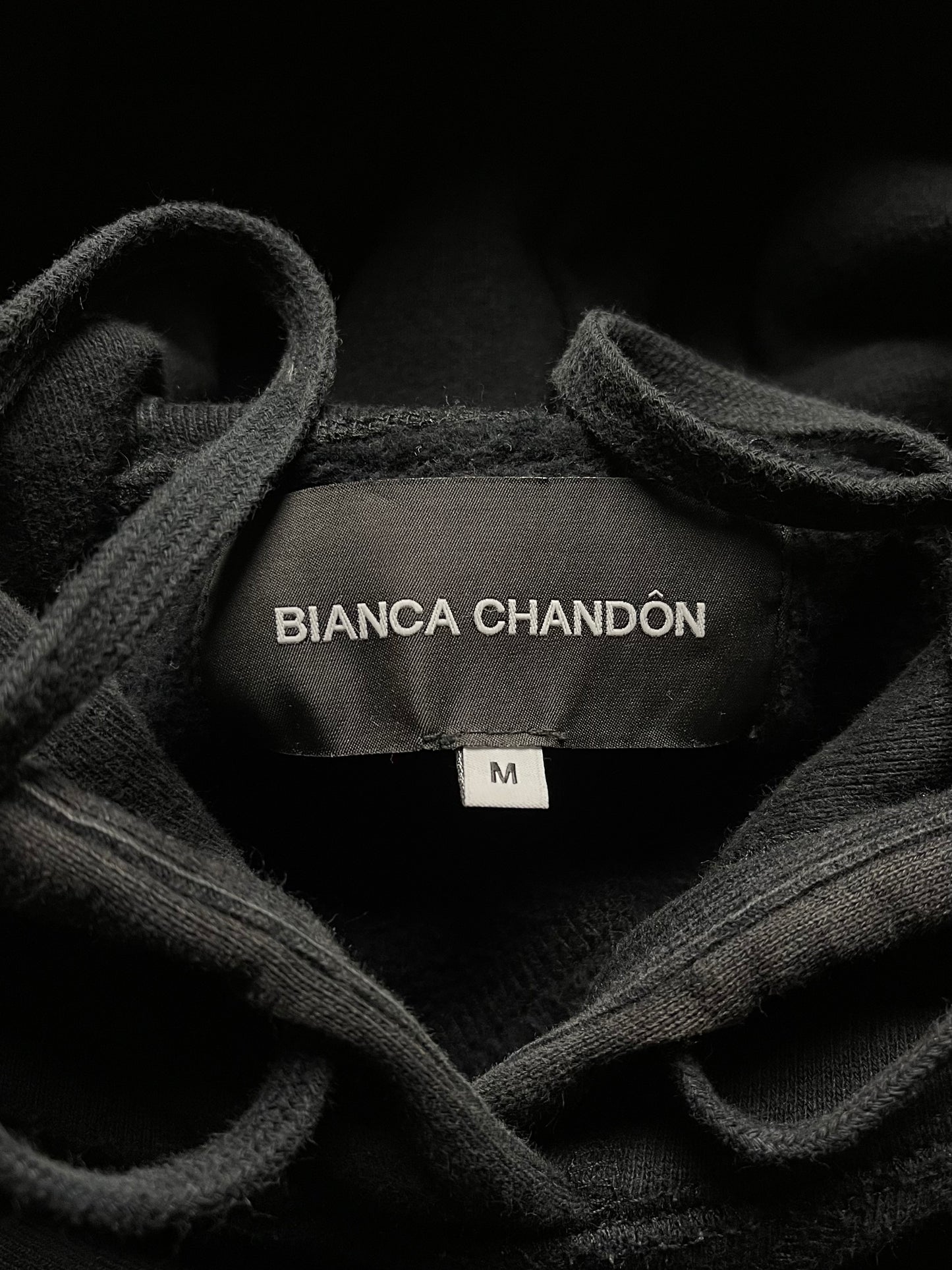 Bianca Chandon Embroidered Logo Pullover Hoodie