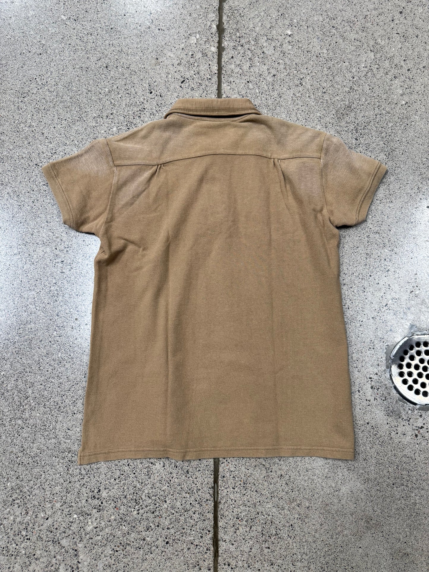 Kapital ‘Tapestry’ Garment Dyed Vintage Washed Polo