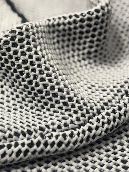 2013 Balenciaga ‘Mesh Overlay’ White Knit Sweater