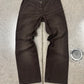 2000s Dolce & Gabbana Brown Corduroy Wide Leg Pants