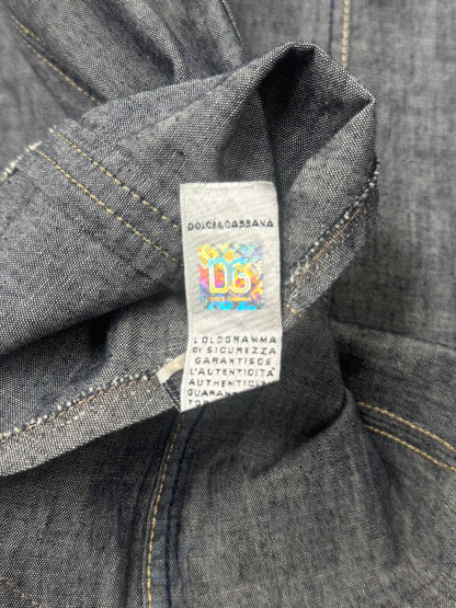 2000s Dolce & Gabbana Western Button Down Shirt